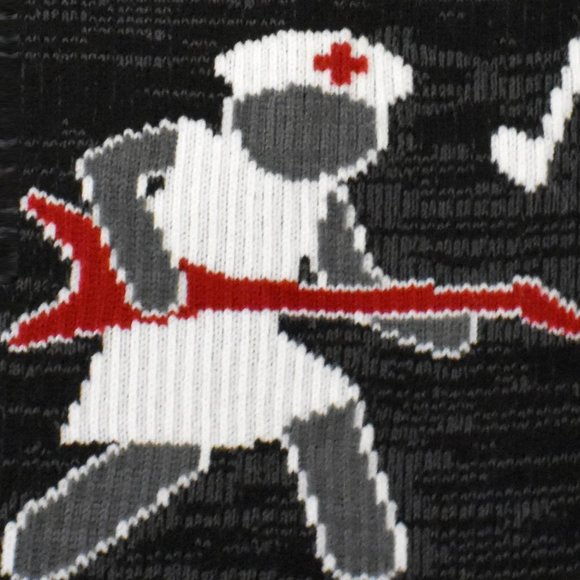 Women's Compression Socks Lot of 6 Pairs Nurse Themed - Picture 5 of 5